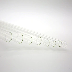 Ozone generator 5v resistant high temperature glass tube de verre de quartz uv for uv lamp