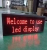 P10 red/green/white/blue programmable led scrolling message board