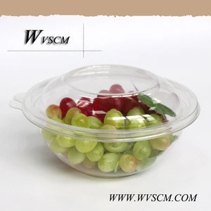 packaging disposable compostable PLA plastic food container