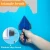 Import Paint edger roller brush with blue plastic/stainless handle for building and wall painting tools from China