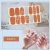 Import Partschoice Waterproof Nail Decal Stickers for Nail Art DIY Decoration Accessory from China