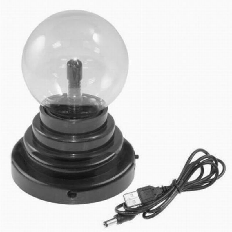 Party Show Indoor Decoration High Quality Low Price 3 Inch Touch Activated USB Wire Operated Plasma Ball Lights Magic Ball Lamps