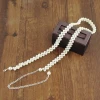 Pearl Belt Thin Pure Pearl Beading  Chain Bridal Belt for Wedding S398