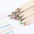 Import Pencil Manufacturer 12 colored Pencils With Topper Sharpener,Tube Packing Colorful Wooden Pencil Cheap Price from China