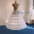 Import petticoat wedding dress accessories 6 hoops iron circles ball gown under wear top quality  underskirt puffy from China