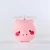 Import Pink Pig Cartoon Compact Hand Pocket Fan Make Up Mirror With LED Light from China