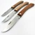 Import (PK-700WS) 3.5 inch Rosewood Handle Satin Brushed Blade Traditional Joint Slip Utility Folding Pocket Knife from China