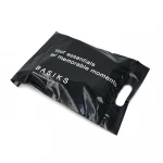 Poly mail bag plastic mailer bag mailing plastic bag custom shipping mailer for clothing with perforation line with handle