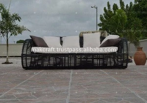 Poly Rattan Synthetic Bamboo garden outdoor sofa set furniture - Patio PVC rattan outdoor garden sofa set wicker furniture