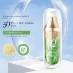 Popular Private Label face care Organic Whitening Anti UV Moisturizing SPF50 Sun Cream sunscreen tanning For Men And Women