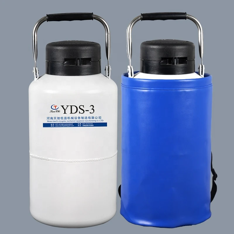 portable 3l liquid nitrogen container yds 3l semen cattle liquid nitrogen tank bottle