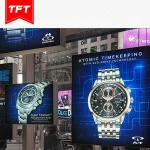 Portable Aluminum Extrusion Double Sides Suspended Illuminated Advertising Fabric Light Box