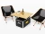 Import portable camp kitchen box fold up camping table from China