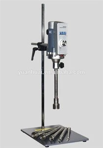 Portable electrical lab mixer homogenizer with different working head