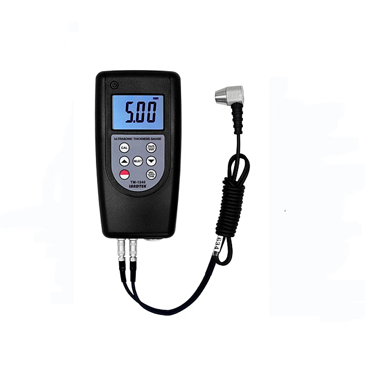 Portable Ultrasonic Steel / PVC Pipe Thickness Gauge