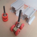 Powder Coating Aluminum Alloy Movable Sliding Partition Walls Tracks