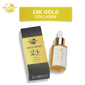 private label anti-aging face lifting skin whitening 24k gold serum