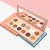 Import Private Label Make Up Cosmetics 12 Color Pressed Glitter Matte Shimmer own brand Eyeshadow Palette with Cardboard Box mirror from China