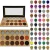 Import Private Label Make Up Cosmetics 18 Color Pressed Glitter Eyeshadow Palette For Private Label from China