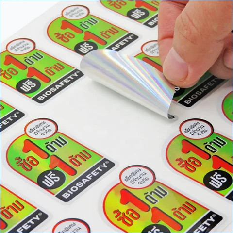 Buy Private Label Sticker Custom Shape And Design Removable Die Cut ...