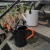 Import Professional 2020 Recommended Product Most Good Feedback Product White Metal Mini Watering Can from China