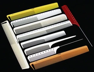 Professional antistatic carbon fiber salon cutting hair use comb