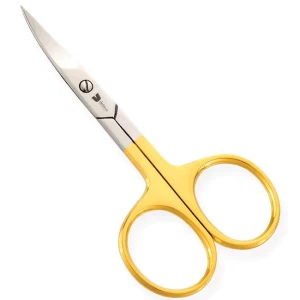 Professional Crane scissor gold coated for sewing, handicraft, embroidery, threading industry stork style scissor