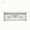 Professional Security Stainless Steel Metal Fence Garden Gates