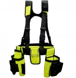 Professional Water-Resistant Work Gear Tool Belt Bag Suspenders Apron Tool Bag