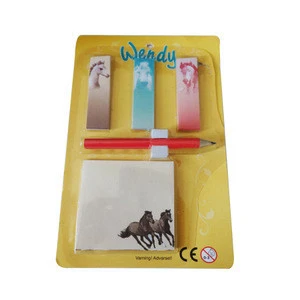 Promotional gift kids school stationery set with cheap price