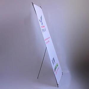 Promotional Rack Display X Stand Portable X Type Banner Standee