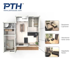 PTH prefab house australia expandable container house wooden container home