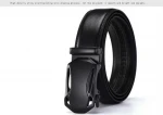 PU Leather Belts Cool Belts Black Belts With Automatic Buckle