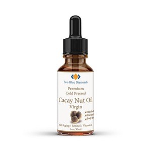 Pure Natural Virgin Organic India Kahai Cacay Nut Oil 1oz / 30ml Private Label Bottle in USA COA Anti Again Wrinkle Reducer