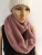 Import PV velvet fabric infinity scarf polyester scarf  factory from China