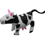 PVC Inflatable plastic cartoon animal toy