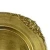 Import PZ21080 China cheap Gold Plastic Charger Plates Wholesale For Weddings decoration from China