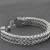 Import Rapper Jewelry 12MM Double Layers Titanium Stainless Steel Bracelet from China