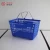 RD-HB-01 case folding plastic stackable shopping basket shop