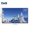 read to ship 75 inch +16G tv smart 4k ultra hd led tv android smart lager flat screen tv television