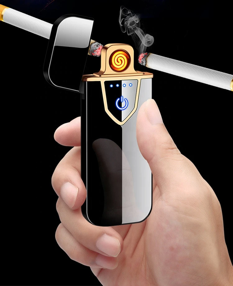 Rechargeable Flameless USB Coil Lighter Electric Sublimation Cigarette Lighter