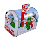 rectangular tin mailbox