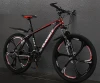 Red Top Sale Bicycle Mountain Bike Painted Interior Stickers Front Fork Shock Absorption Dual Disc Brakes Adult Men or Women