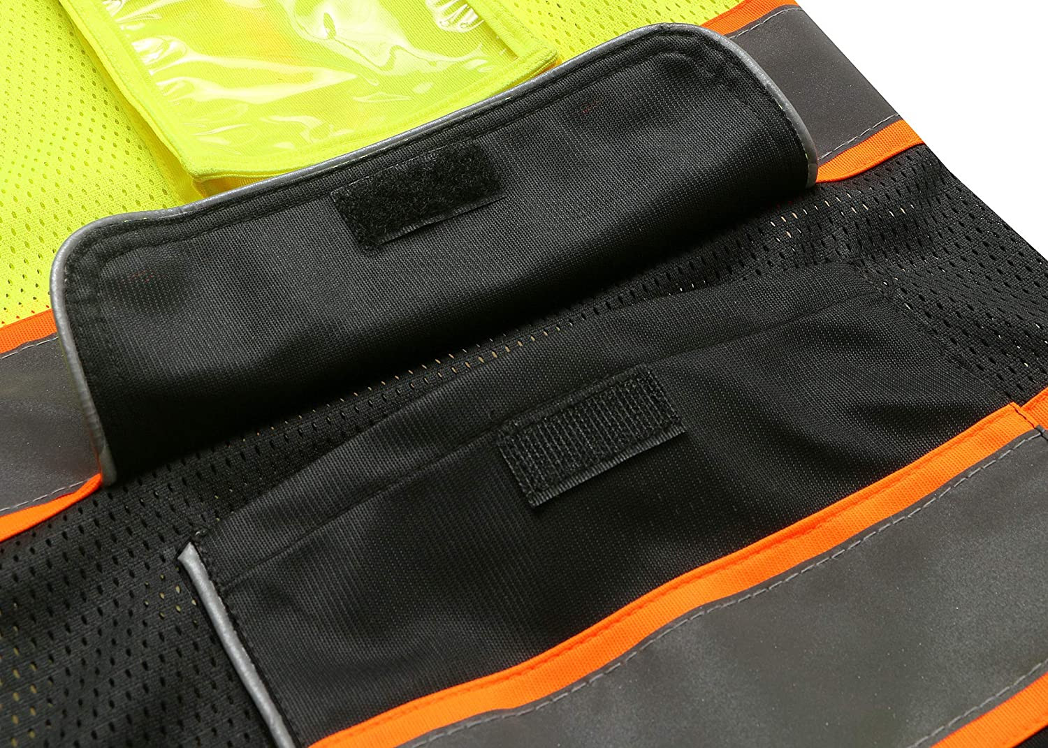 Buy Reflective Mesh Safety Vest - High Visibility Multi Pockets ...