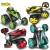 Import Remote Control Stunt Dump Car 360  rotating stunt  car with lights from China