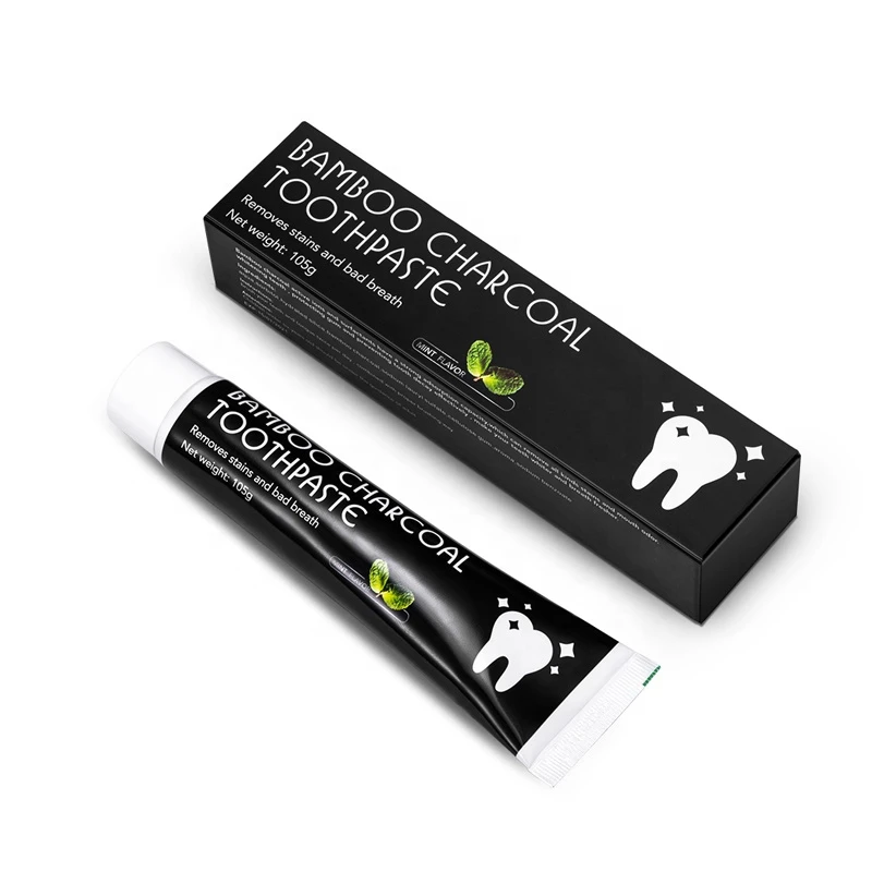 Remove Stains Oral Hygiene 105g Teeth Whitening Bamboo Charcoal Toothpaste