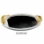 Import Resin Gold with Crocodile Handle Decorative Mirror Serving Tray from China
