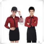 restaurant waiter fashionable uniform new design uniform