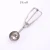 Import Retail Packaging Scooper Fruits Spoon Mini Dessert Scoop Stainless Steel Ice Cream Scoop from China