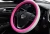 Import Rhinestone Car Leather Steering Wheel Covers Cap Steering Wheel Crystal Cover Auto Car Interior Accessories For Women Girls from China